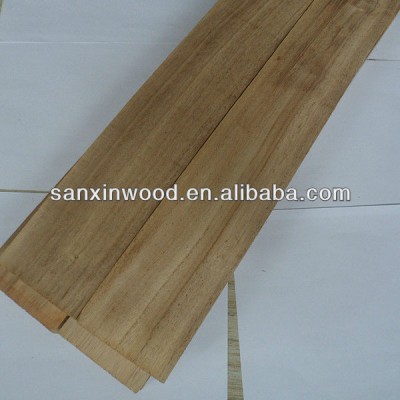 FSC rough sawn timber paulownia wood strip without glue & planed & knots