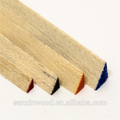 paulownia wood right triangle solid strips